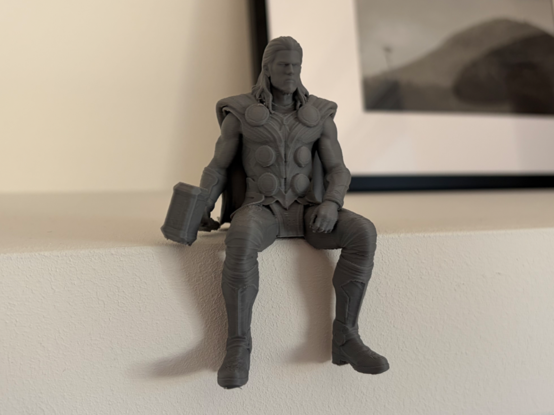Thor Sitting on Ledge Figure (Marvel)