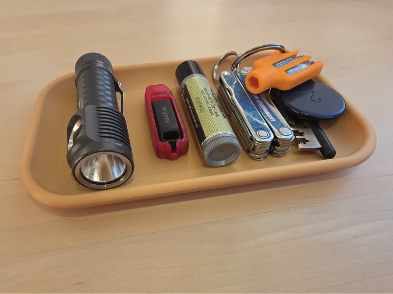 Catch-all tray - Low sides