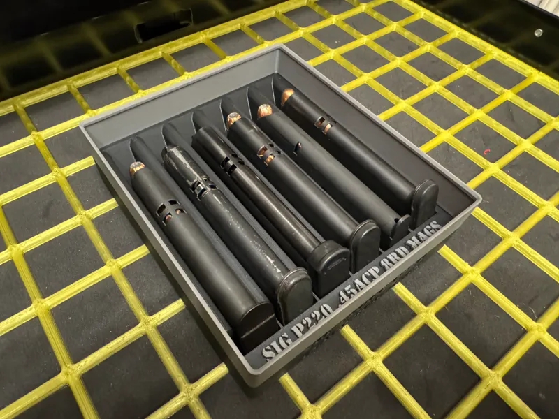 Sig Sauer P220 Magazine Bin Gridfinity