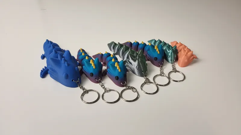 Daze Dragon Key Chain | KC002