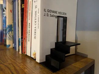 Stairs Bookend - Elegante fermalibri / portalibri