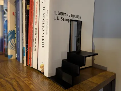 Stairs Bookend - Elegant bookend / book holder