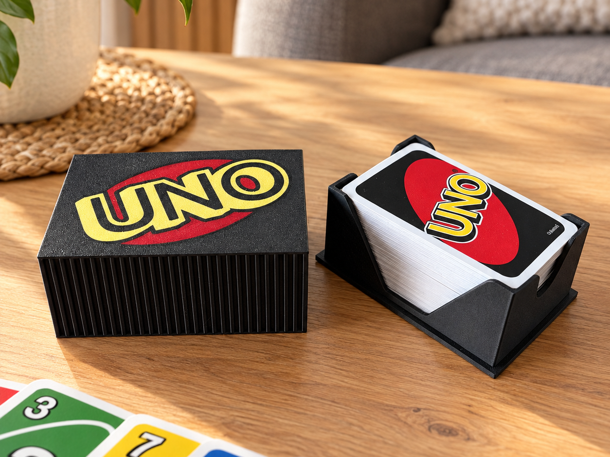 UNO Kartenbox | UNO Card Box | Karten Organizer - 1