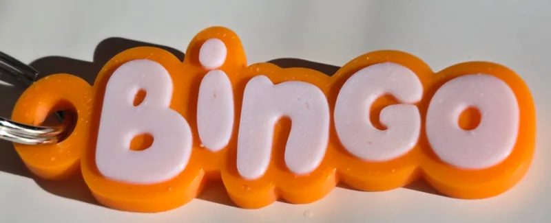 Bingo Keychain