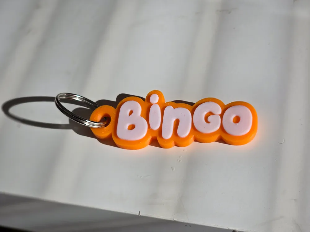 Bingo Keychain by DREWZUKI - MakerWorld