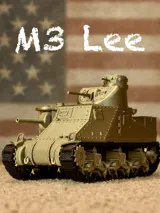 Фигурка на танк M3 Lee