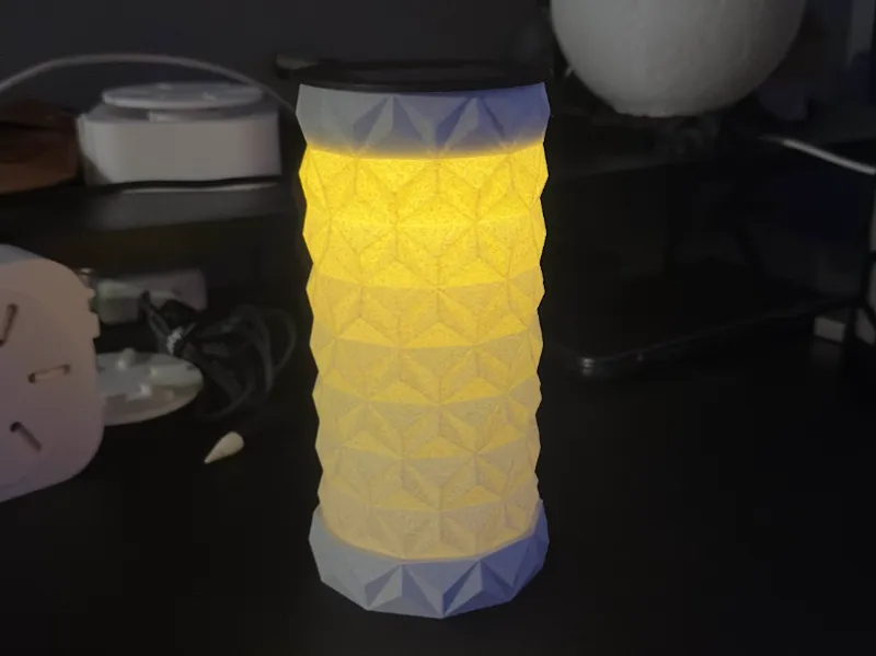 Marble Solar Lamp