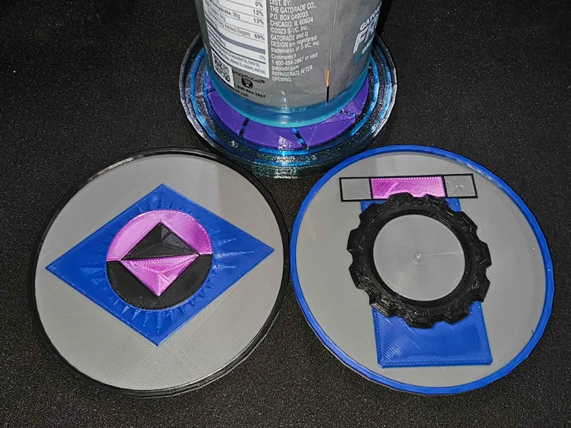 ReBoot Inspired Coaster Set