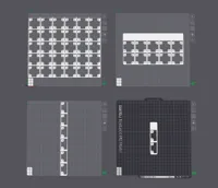 Grille Gridfinity pour meuble Ikea Micke — photo 2