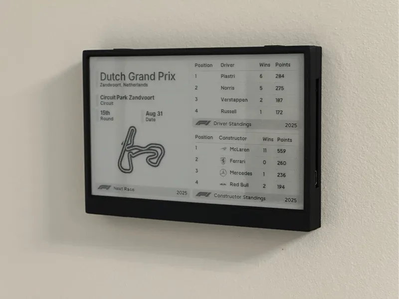 TRMNL DIY Kit Wall Mount