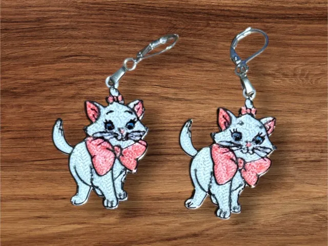 Big Bow Marie Earrings