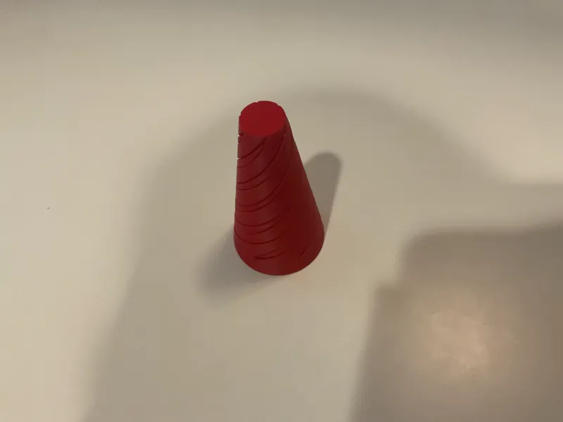 Passthrough cone fidget