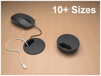 cable grommet, Desk Kabeldurchführung (10+ Sizes)