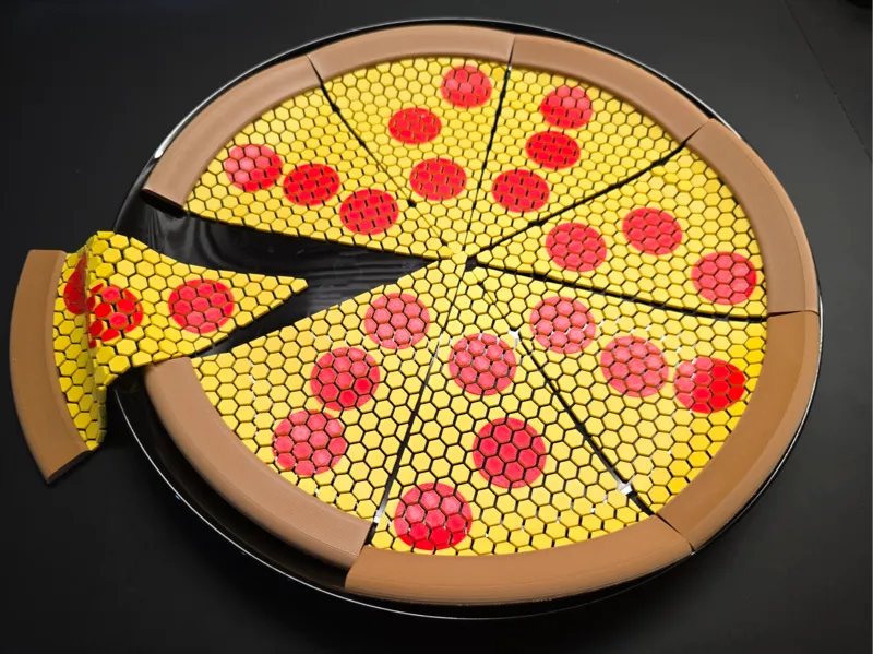 Fidget Flexi Pizza Set (requires mesh fabric)