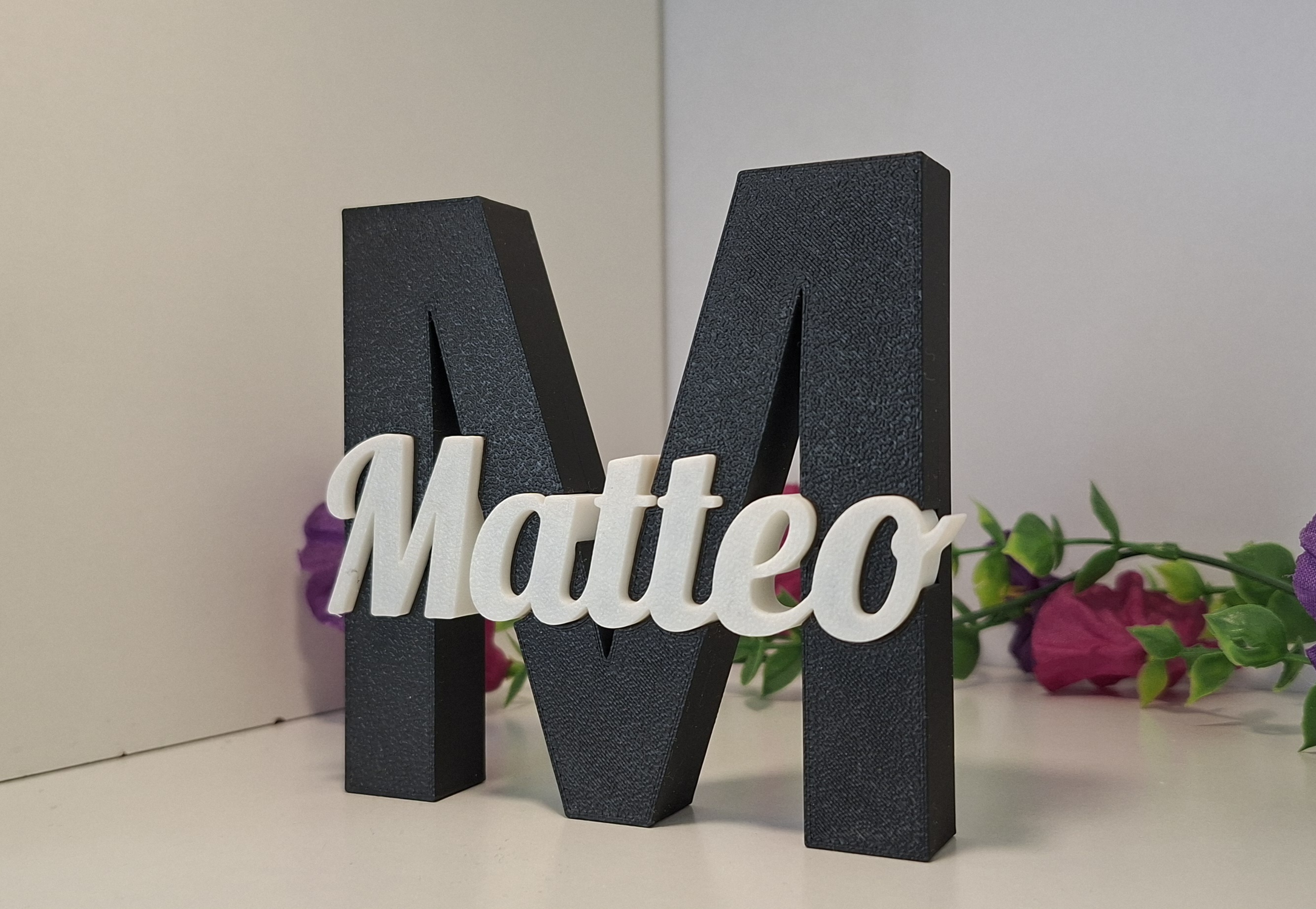 Miniatura 3 do modelo 3D Personalized Monogram Name Creator
