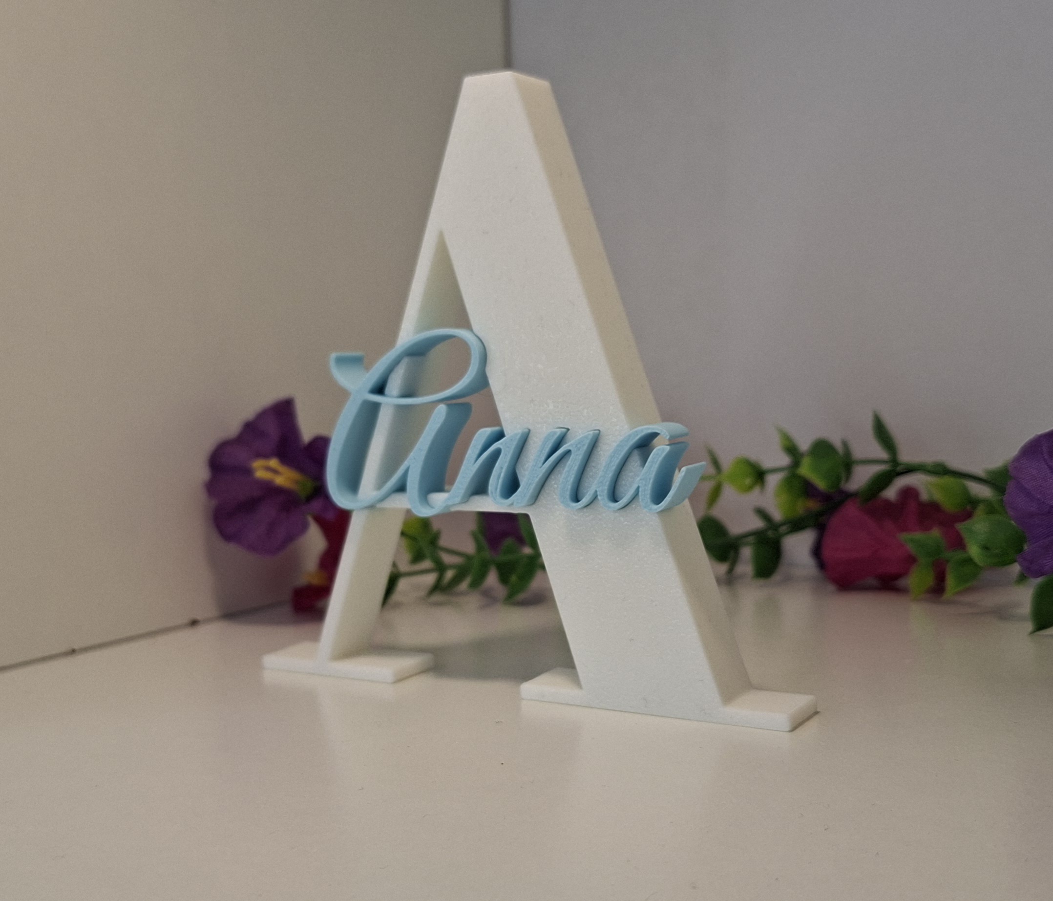Miniatura 8 do modelo 3D Personalized Monogram Name Creator