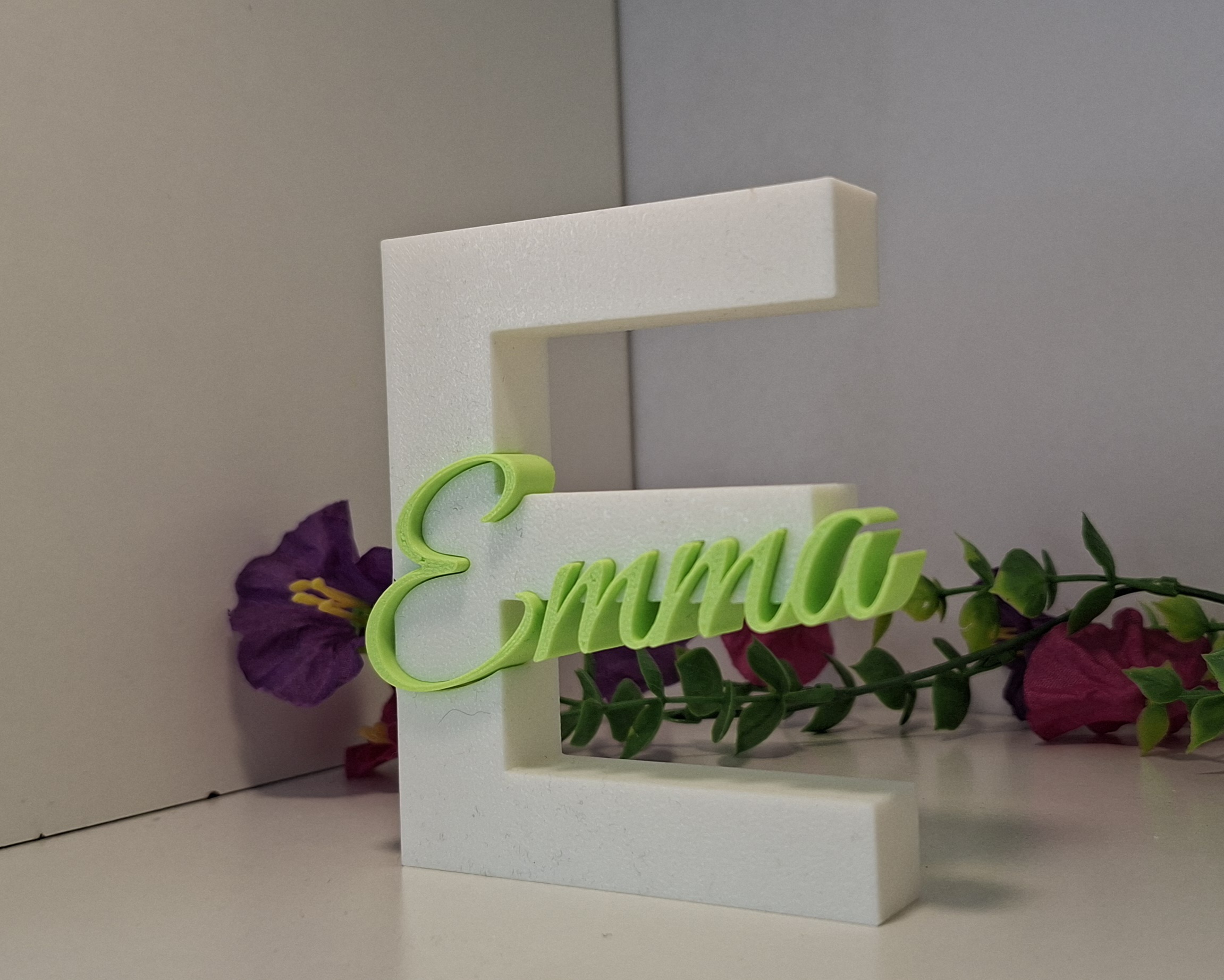 Miniatura 9 do modelo 3D Personalized Monogram Name Creator