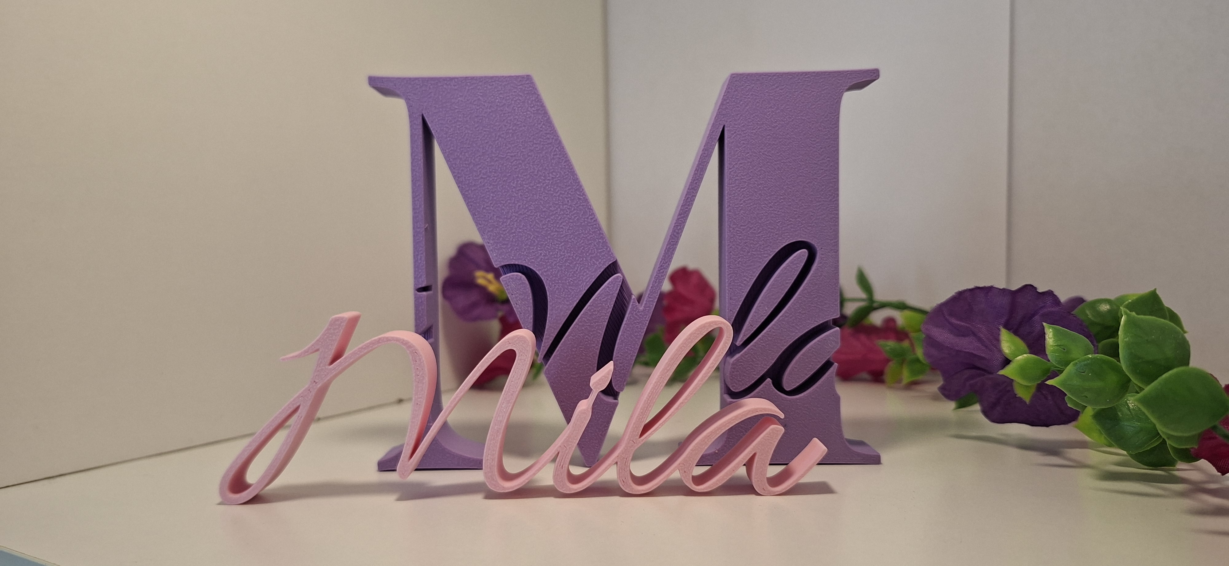 Miniatura 11 do modelo 3D Personalized Monogram Name Creator