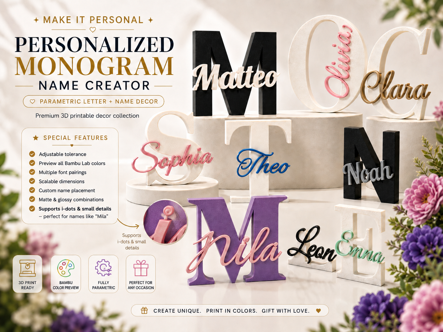 Personalized Monogram Name Creator