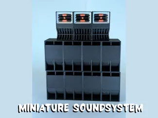 Miniature Soundsystem Tekno Horn | MIni rave