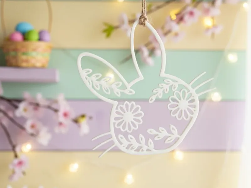 Floral Easter Ornament | Osteranhänger | Osterdeko
