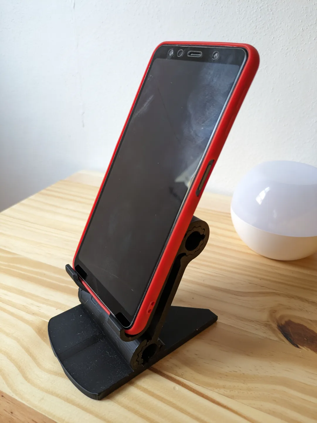 Support téléphone renforcé pour smartphone lourd