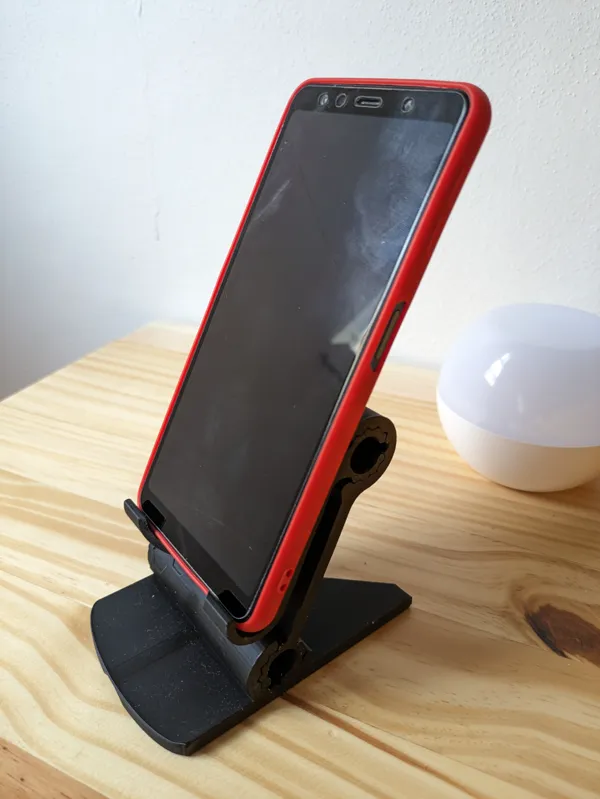Support téléphone renforcé pour smartphone lourd