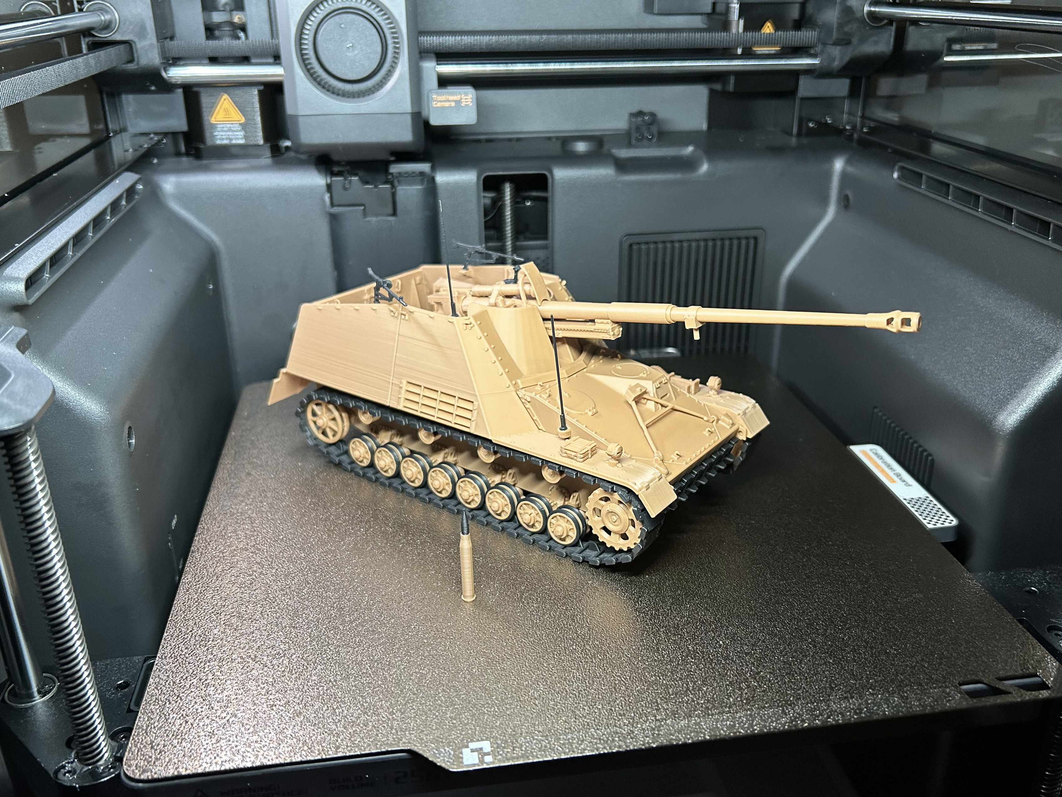 1:35 犀牛自行反坦克炮 Nashorn 含内构 炮管轮组可动 - 1