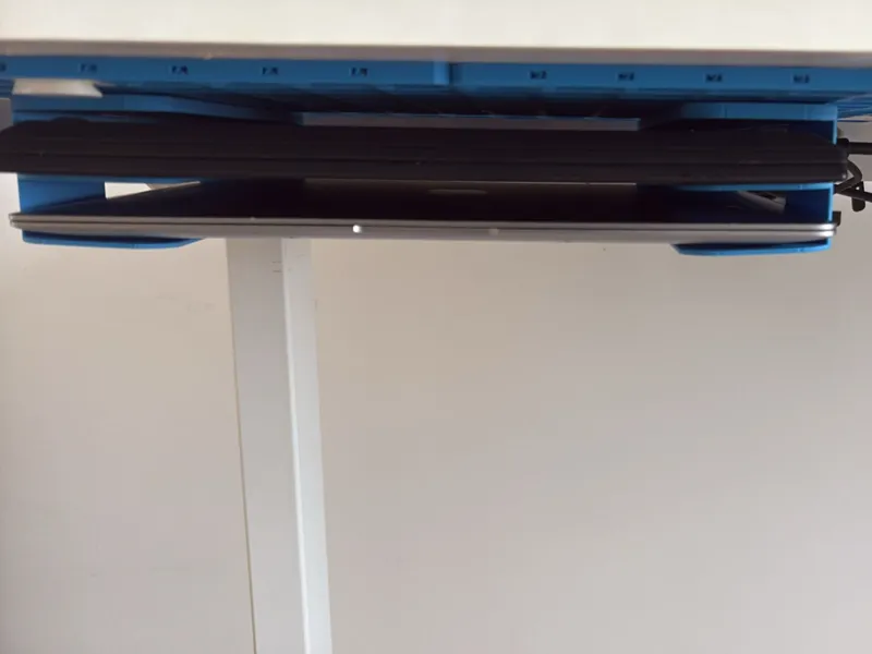 Under-Desk Dual Laptop Holder – OpenGrid
