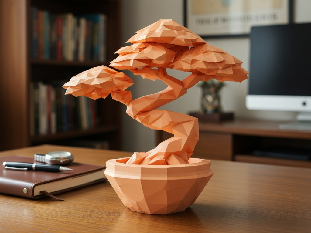 Low Poly Bonsai v12