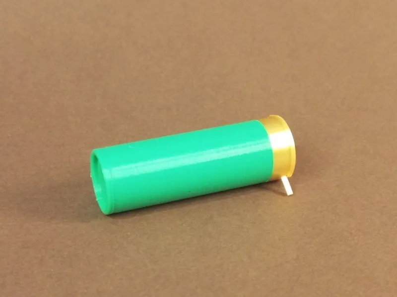 Lefaucheux 12 Gauge Pinfire Shotgun Cartridge