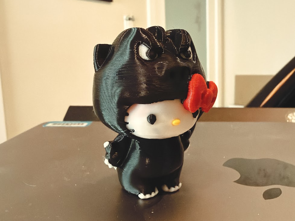 Hello Kitty x Godzilla Suit Crossover - 1