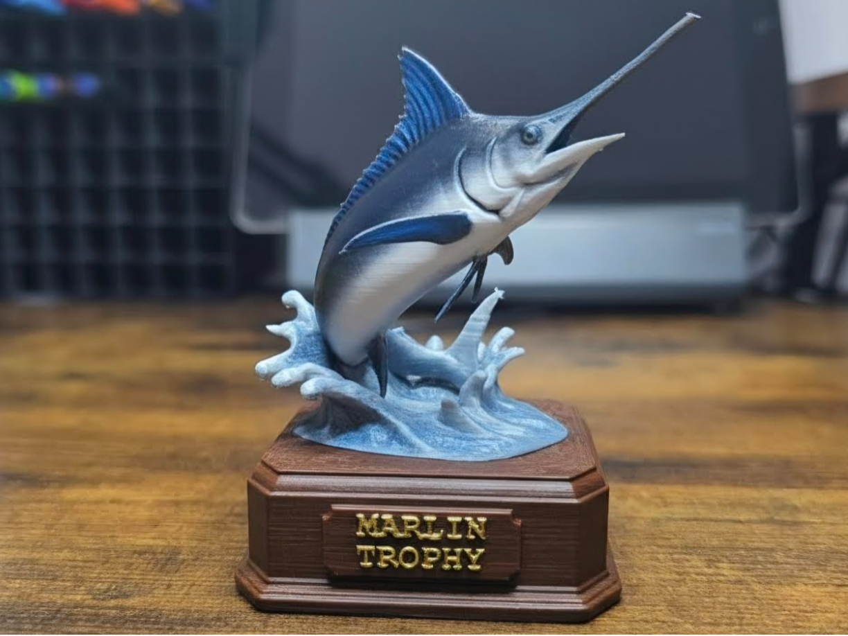 Trofeo Marlin colorabile