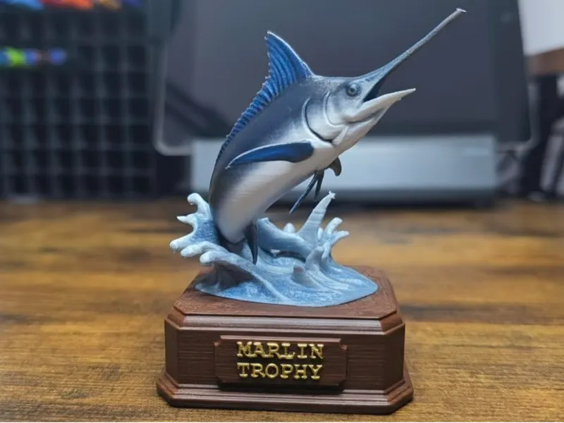 Trofeo Marlin colorabile