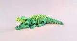 Фигурка Skeletal Flexi Crocodile