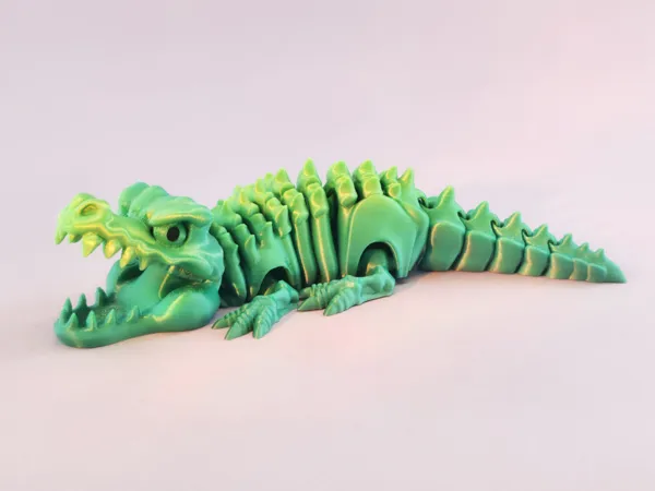 Фигурка Skeletal Flexi Crocodile