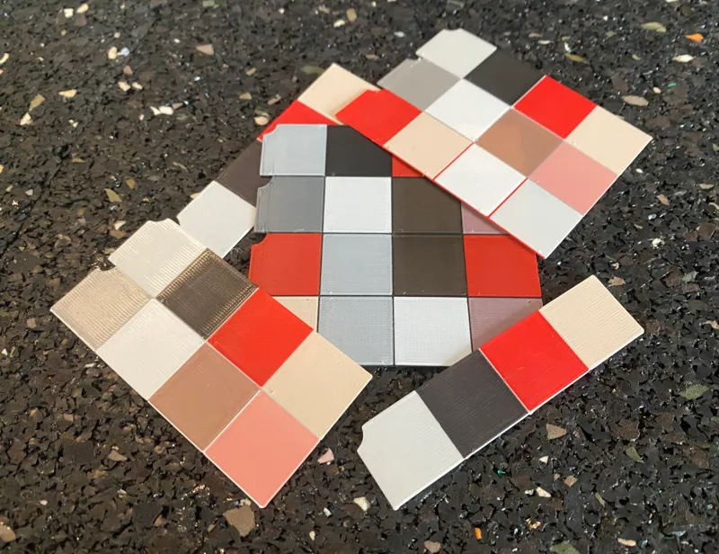 AMS color Sample incl. Stand