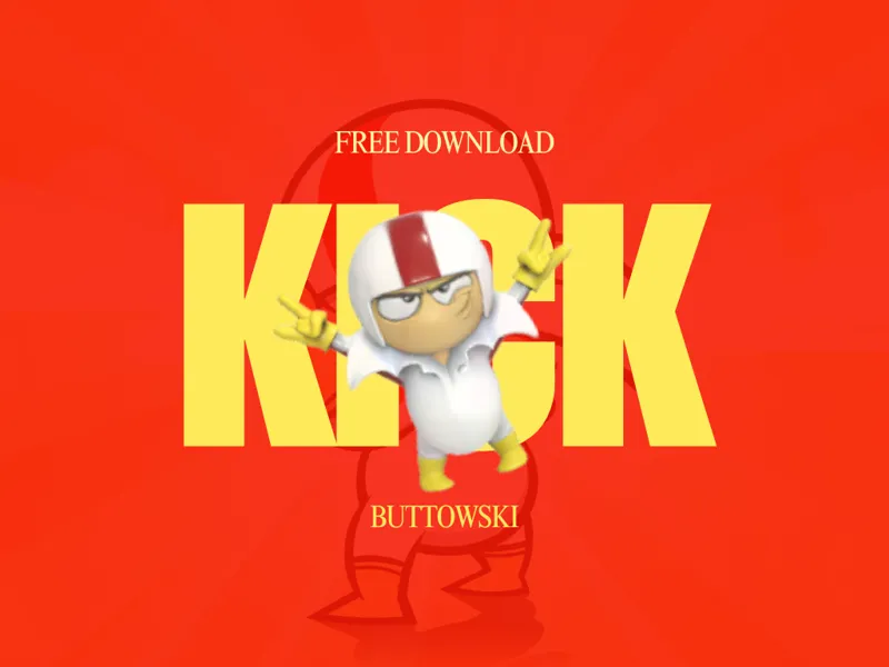 Kick Buttowski – Fan-Made 3D Model (Print Ready)