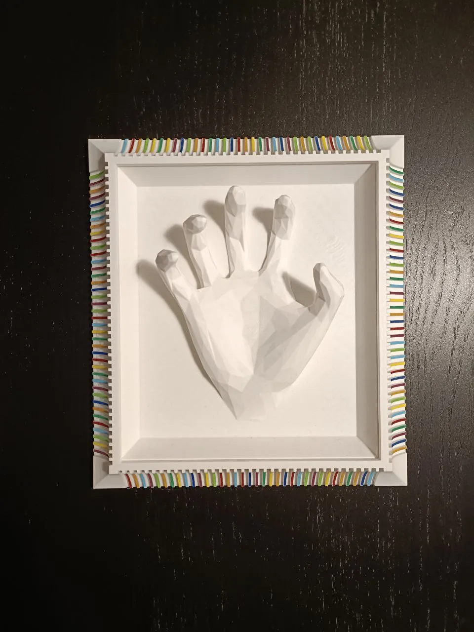 Low Poly Hand Art Piece by rky.91 - MakerWorld