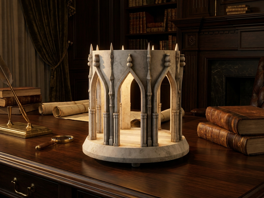 Gothic Cathedral Base Display Stand
