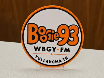 WBGY Boogie 93 Tullahoma TN Radio Station Coaster