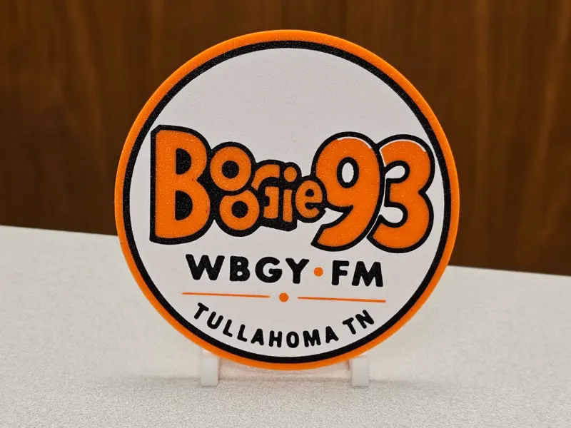WBGY Boogie 93 Tullahoma TN Radio Station Coaster