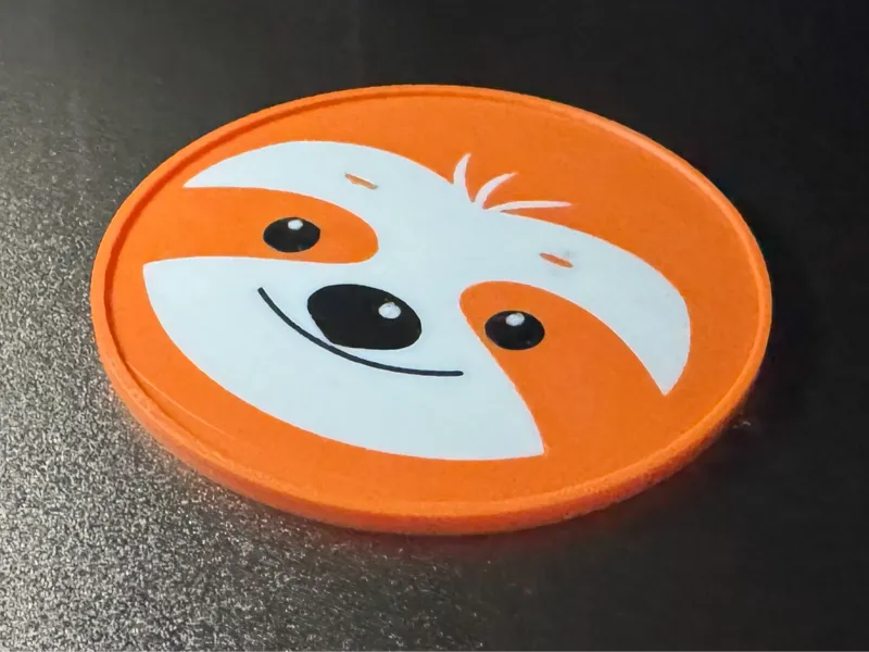 sloth coaster