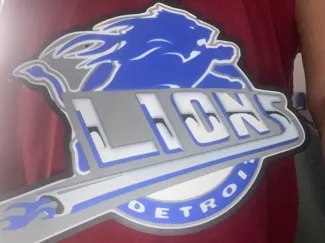 Hot Rod Lions Pendant