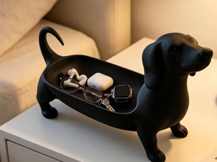 Dachshund Catchall Tray - 1