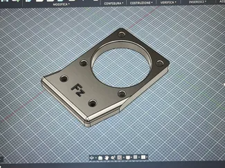 Tamiya MB01 supporto ventola per FWD
