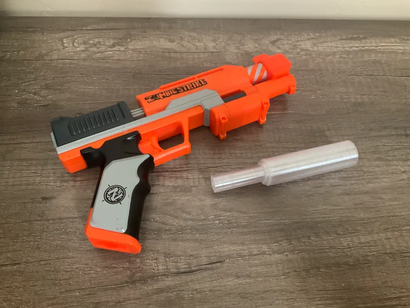 Nerf Clear Shot Plunger Tube/Barrel Mod Upgrade