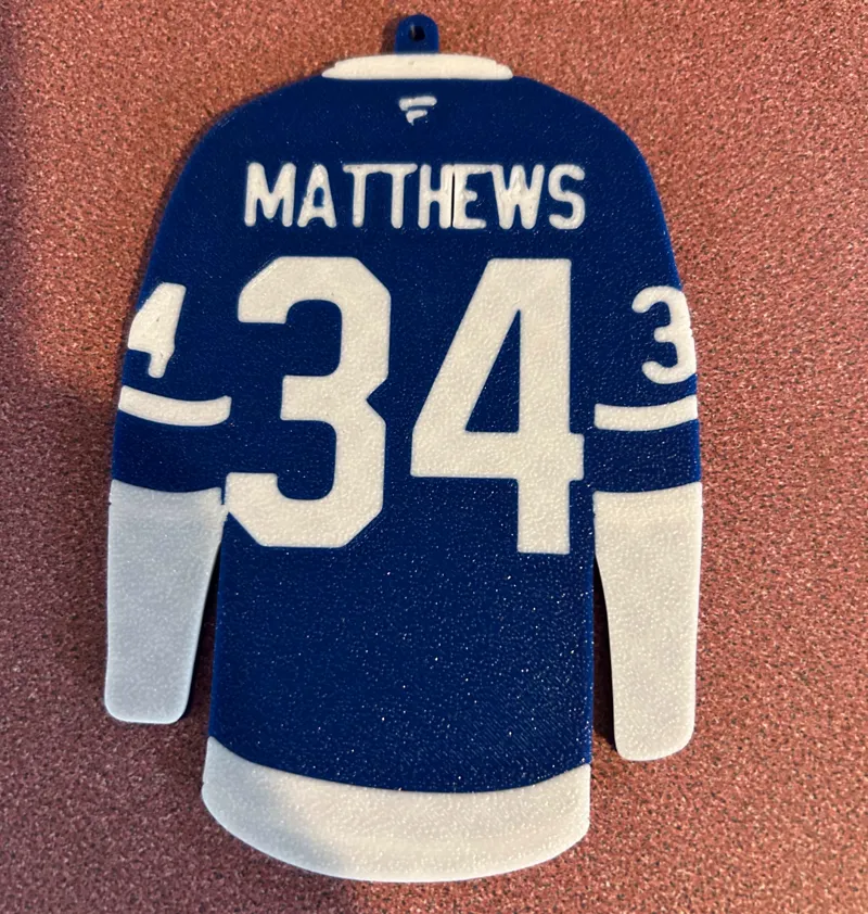 Austin Matthew Jersey ornament