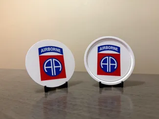 82nd Airborne Division Coaster Set