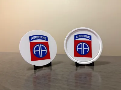 82nd Airborne Division Coaster Set
